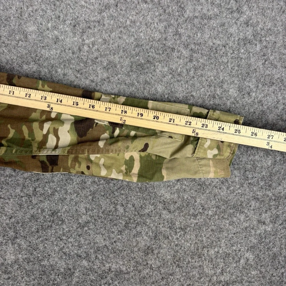 Army Jacket Small Combat Military Camo Ripstop Full Zip Tactical Uniform Green